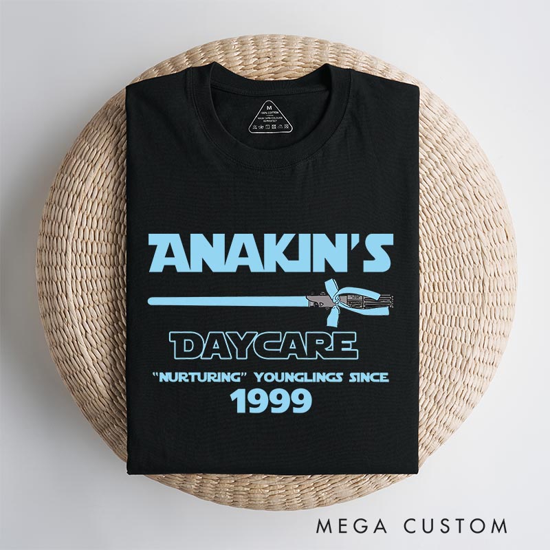 Personalized Day Care Classic T-Shirts Funny Geek Tshirt for Movie Lovers Birthday Gift