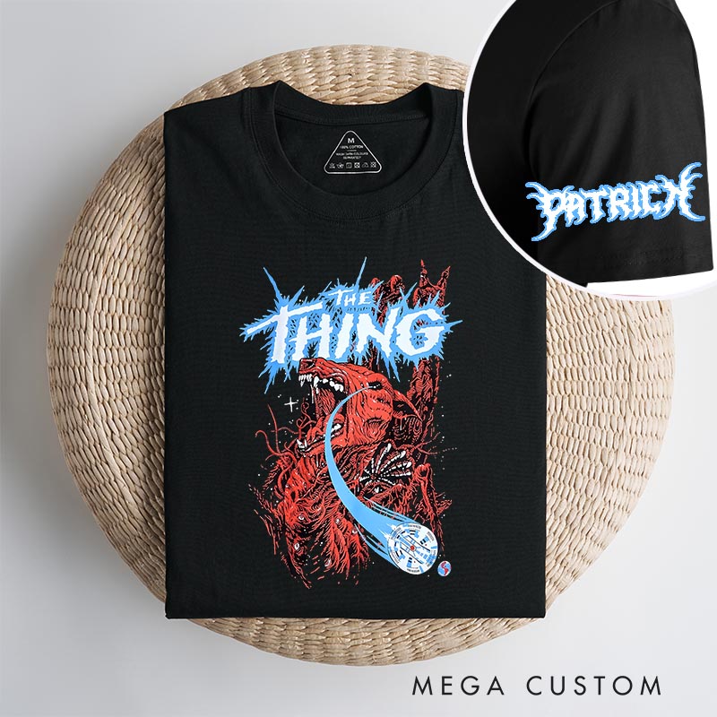 Personalized 100% Human Horror Halloween Classic T-Shirts for Movie TV Show Lovers