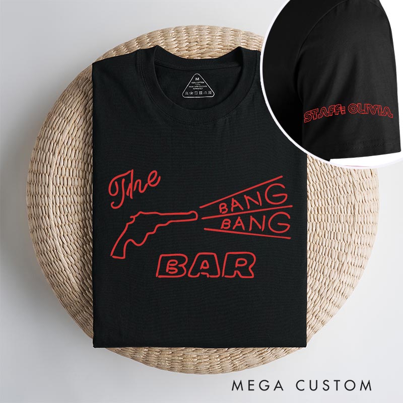 Personalized the Bang Bang Bar Movie Classic T-Shirts Horror TV Show Tshirt Horror TV Series Shirt