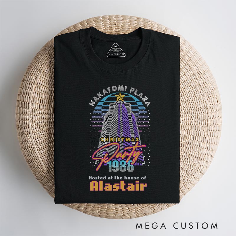 Personalized 1988 Christmas Party Movie Classic T-Shirts Christmas Holiday Tshirt Movie Fan Shirt