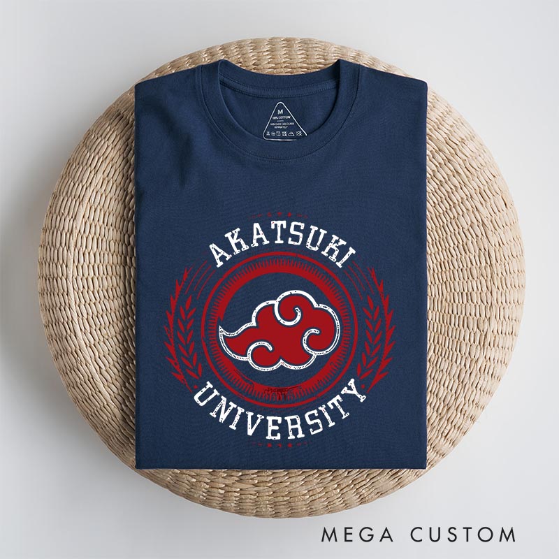 Personalized Ninja University Classic T-Shirts Japanese Manga Comic Tshirt for Anime Lovers