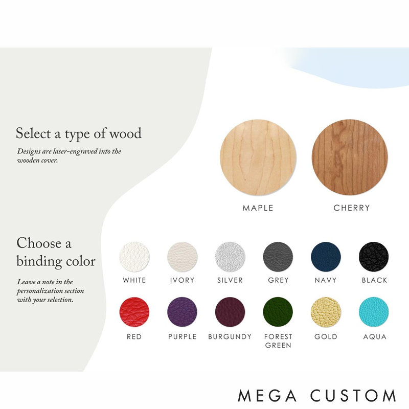 Personalized Adventure Book Scrapbook Custom Names and Time Heart-Shaped Cover Design Anniversary Gifts Perfect for Weddings Couples