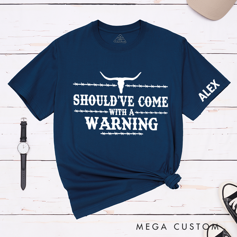 Personalized Classic T-Shirts Should've Come with a Warning and Stylish Western-Inspired Graphic Tee