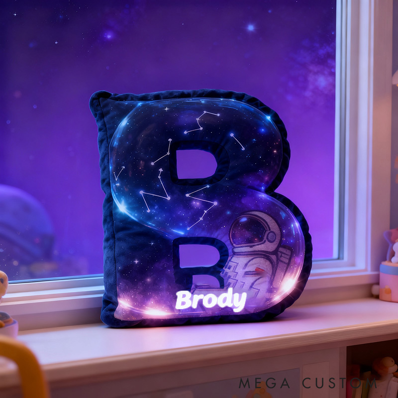 Personalized Zodiac-Themed Magic Letter Pillows Suitable for Kids Zodiac Enthusiasts and Magic Lovers