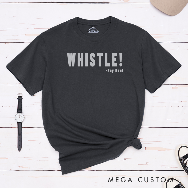 Personalized "Whistle!" Sport T-Shirt with Custom Name