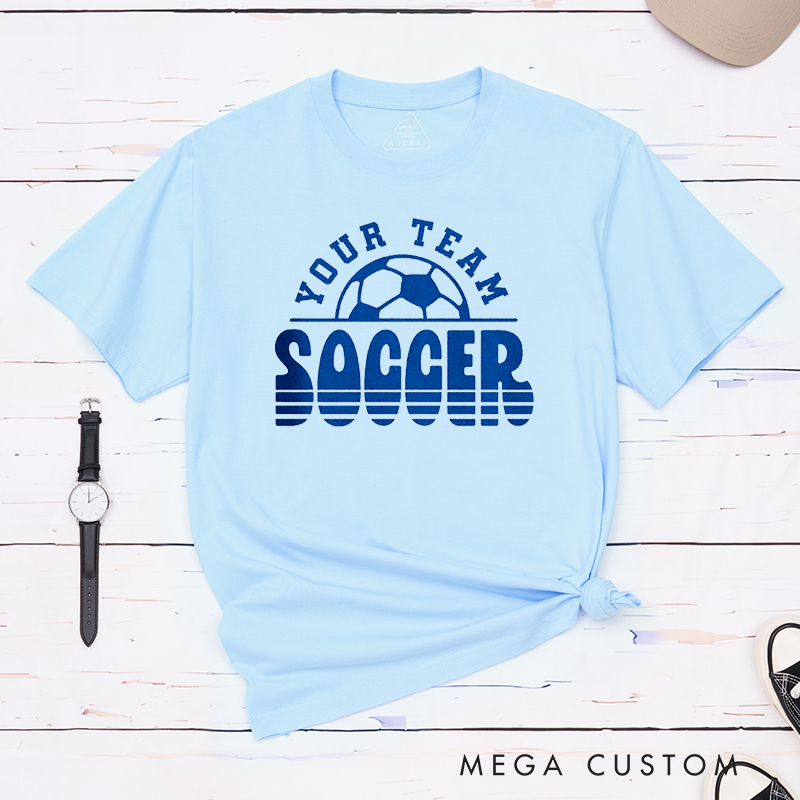 Personalized Team Soccer T-Shirt with Custom Team Name