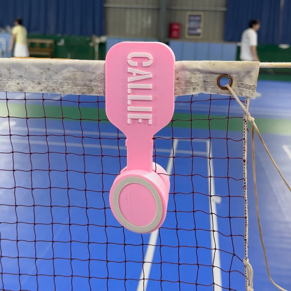 Personalized Multicolor 3D-Printed Magnetic Pickball Tennis Mobile Phone Hook with Text Sport Accessories Gift for Pickleball Tennis Players