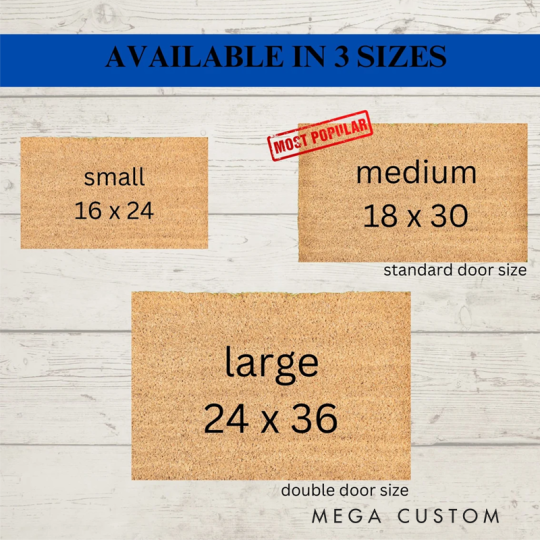 Personalized Firefighter Doormat Custom Name and Number Rug Gift for Fireman Families