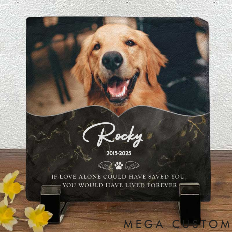 Personalized Pet Lover You would have Lived Forever Garden Stone
