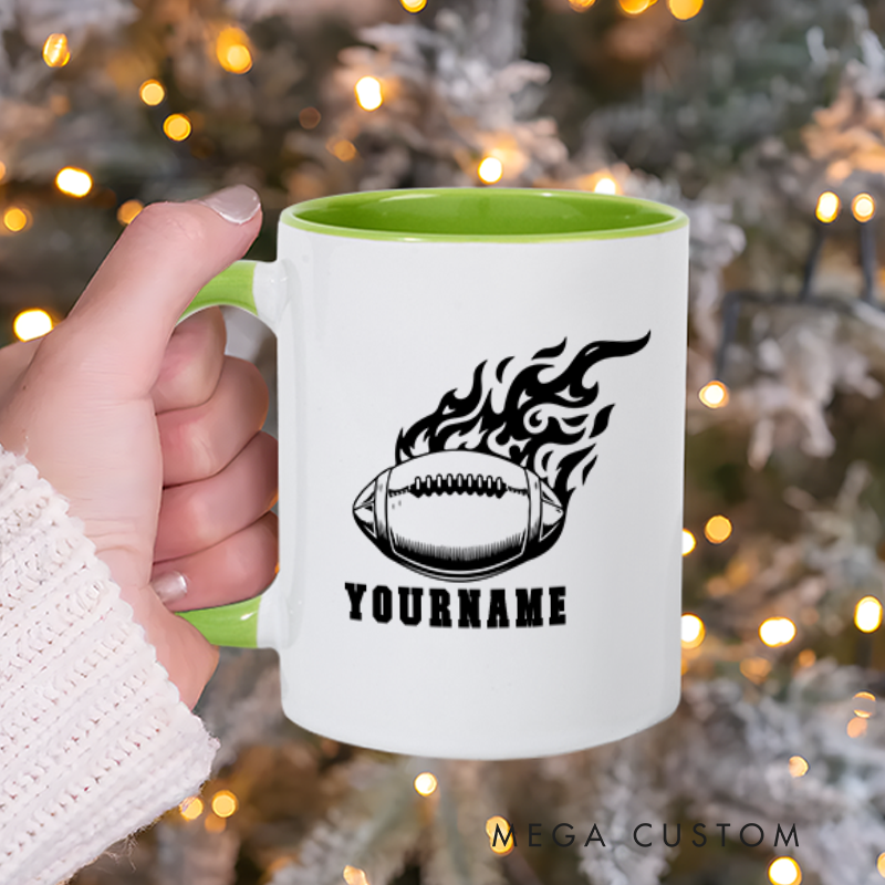 [Copy]Personalized American Football and Rugby with Coach Title and Costom Name Design