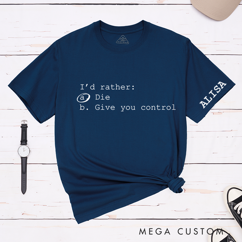 Personalized Classic T-Shirts Ironic Song Lyrics Tee and 90's Rock Shirt and Gift for Friend and Concert Tee and Vintage Tee and 90s Grunge Shirt