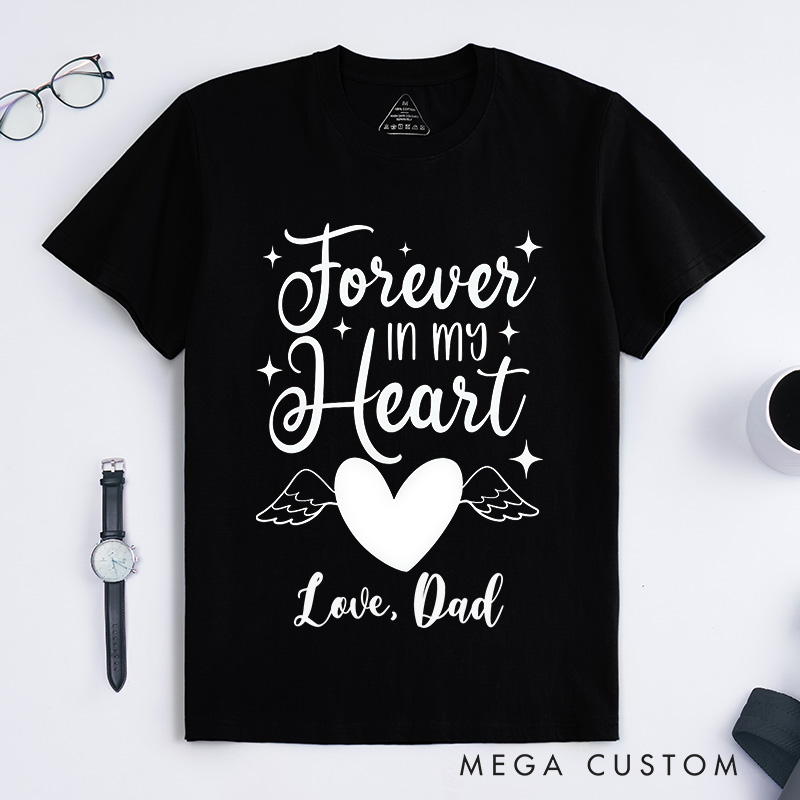 Personalized Memorial Shirt Remembrance Shirt Your Wings Were Ready But Our Hearts Were Not Shirt Sympathy Gift for Loss of A Loved One