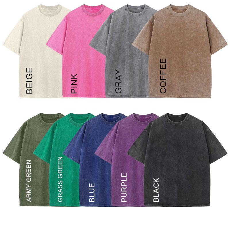 Personalized Dog Lover Service Vintage Dog Portrait Washed T-Shirt