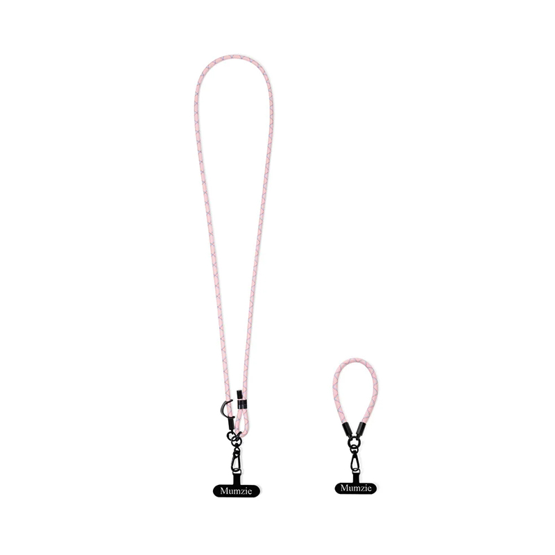 Personalized Multicolor Universal Adjustable Crossbody Phone Lanyard with Patch Pad and Name Outdoor Travel Accessory Gift for Family Friends