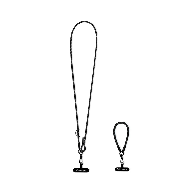 Personalized Multicolor Universal Adjustable Crossbody Phone Lanyard with Patch Pad and Name Outdoor Travel Accessory Gift for Family Friends