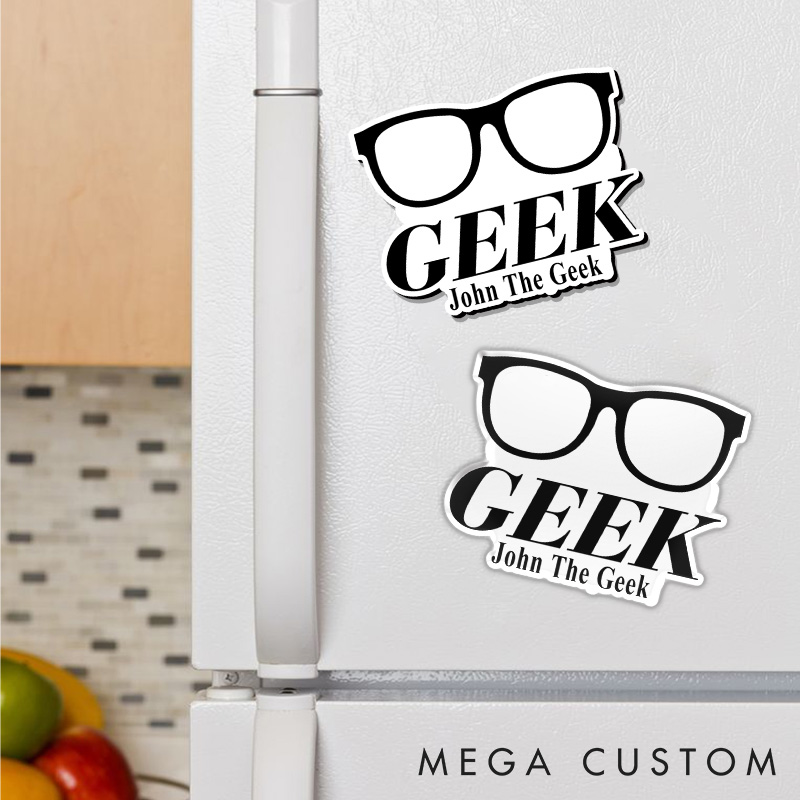 Personalized Geek Mode Refrigerator Magnets Programmer Computer Technology Lover Magnets Gift for Nerd Geek  