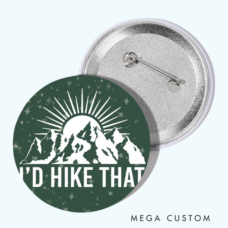 Personalized Outdoor Adventure Lovers Pin Natural Mountaineering Enthusiasts Pin Badge Gift Hiking Lovers Gift
