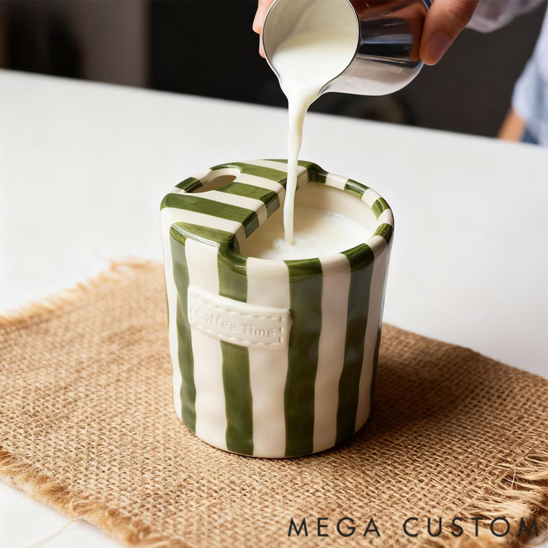 Personalized To Go Ceramic Tumbler with Name Gift for Mom