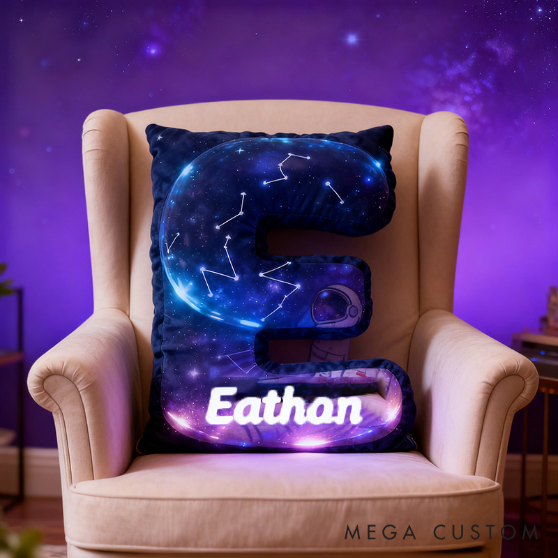Personalized Zodiac-Themed Magic Letter Pillows Suitable for Kids Zodiac Enthusiasts and Magic Lovers