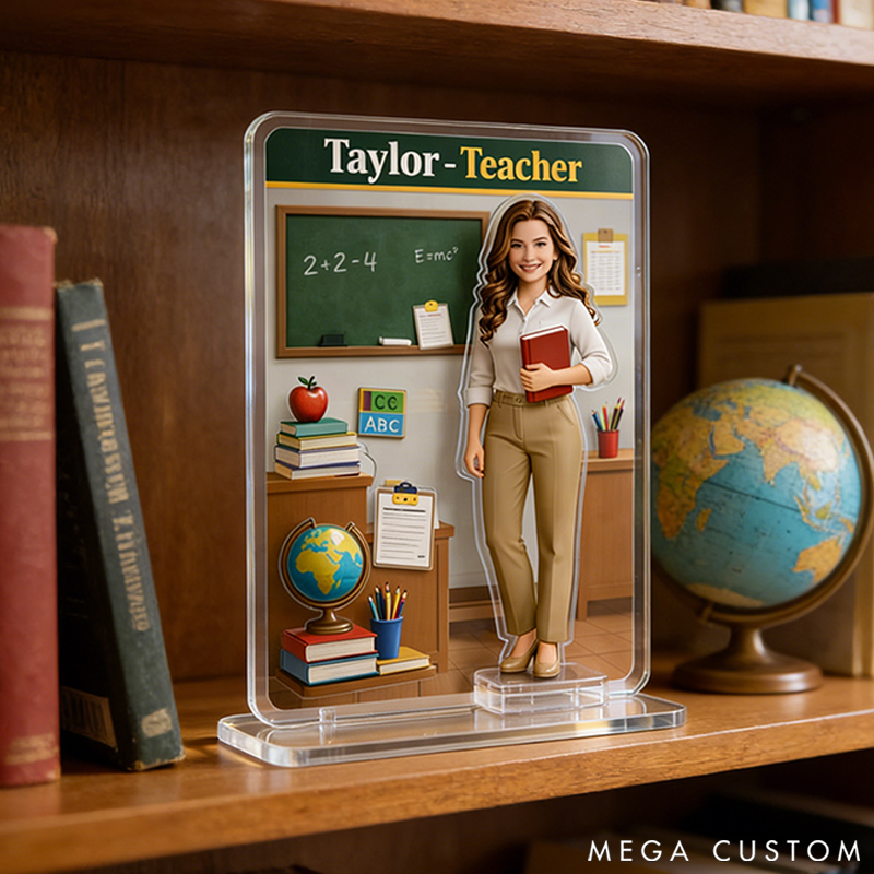 Personalized Acrylic Figurine Stands the Perfect Gift Showcasing Unique Style Suitable for Any Occasion