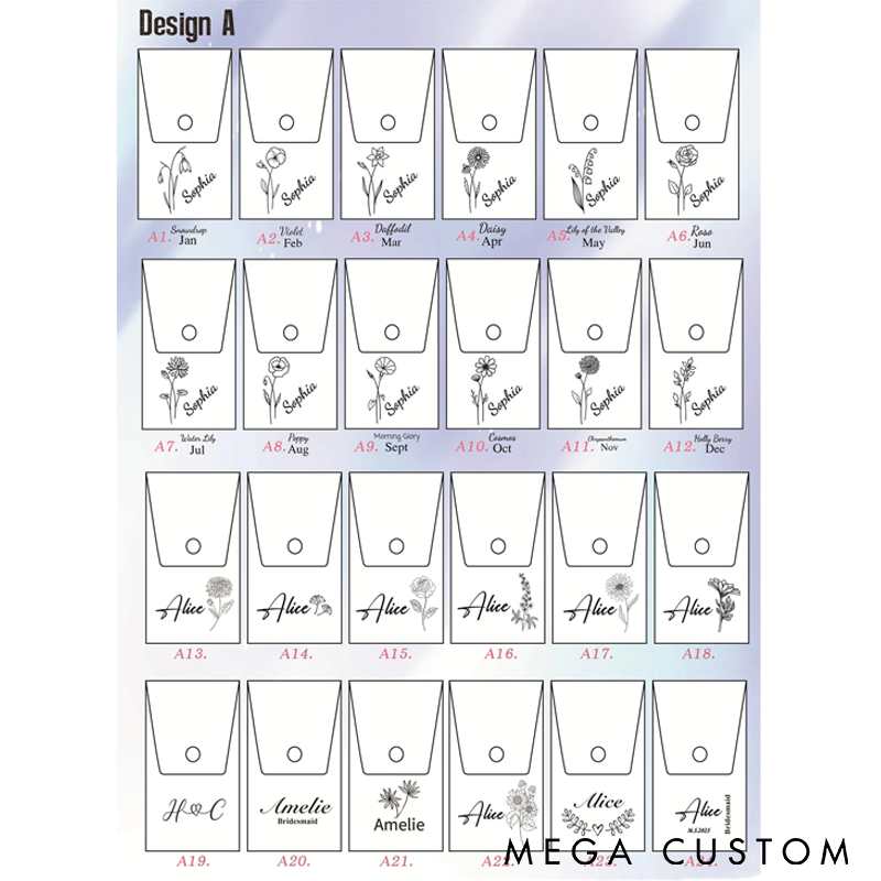 Personalized Makeup Brush Set Custom Name with Floral Case Travel-Friendly Design Perfect Gift for Women or Beauty Lovers