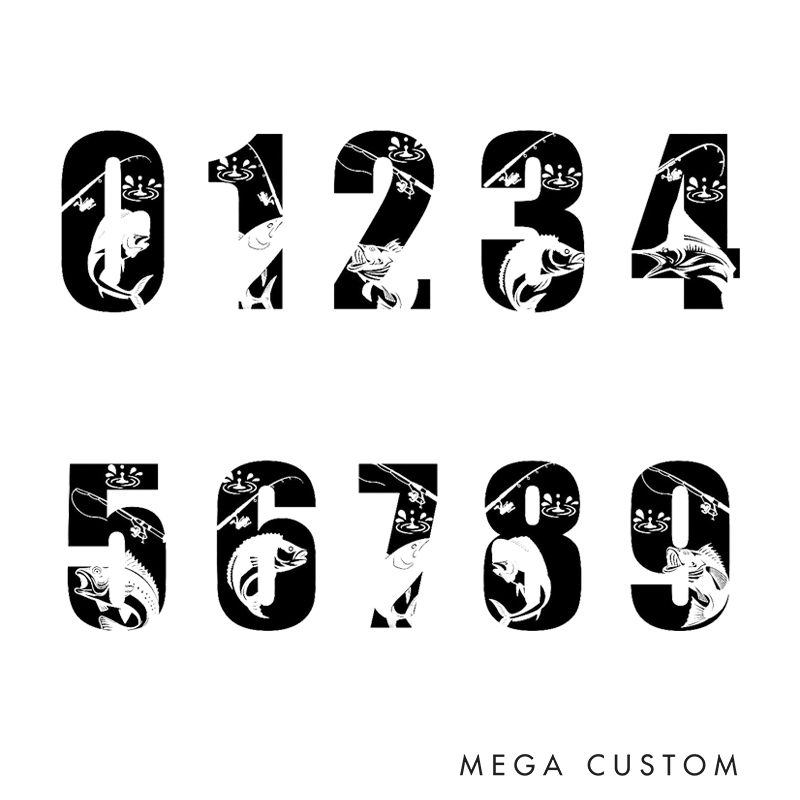 Personalized Fishing-Themed Letter T-Shirt Great Gift for Fishing Enthusiasts Perfect for Birthday Father's Day Any Occasion