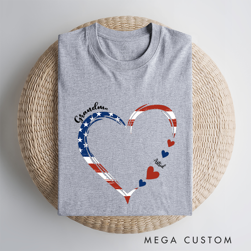 Personalized Home is Where Your Grandma is Gift for Grandma Classic T-Shirt