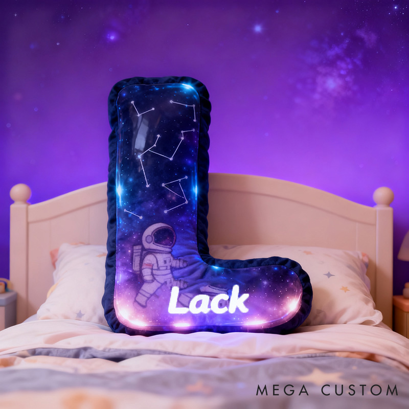 Personalized Zodiac-Themed Magic Letter Pillows Suitable for Kids Zodiac Enthusiasts and Magic Lovers