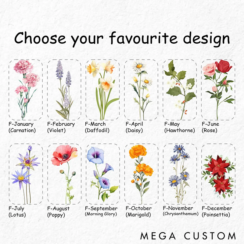 Personalized Floral Insulated Tumbler Custom Name and Flower Stainless Steel Spill-Proof Design Multiple Colors Perfect Gift for Women or Daily Use