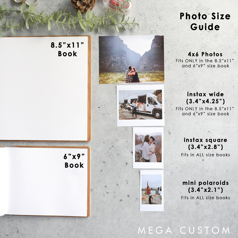 Personalized Adventure Book Scrapbook Custom Names and Time Heart-Shaped Cover Design Anniversary Gifts Perfect for Weddings Couples