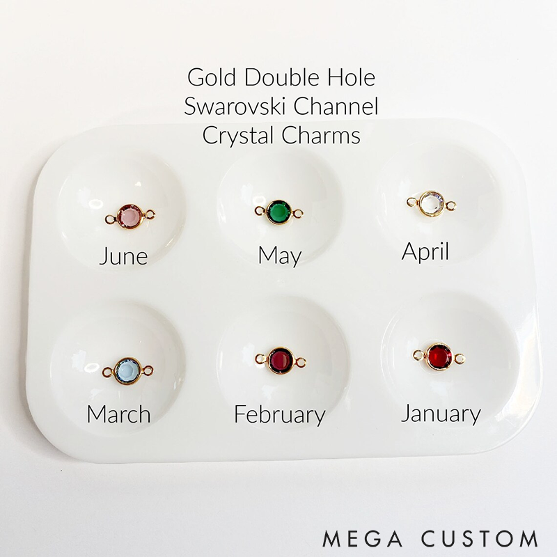 Personalized Heart Birthstone Bracelet Adjustable Bracelet Minimalist Custom Valentines Day Gift for Women