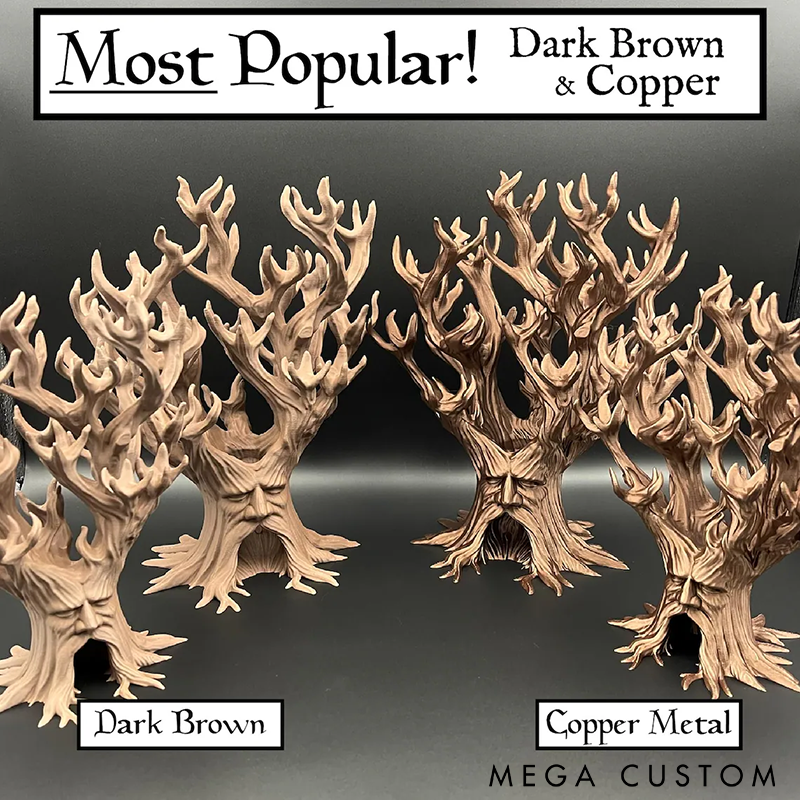 Treant Dice Rolling Tower and Display 3D printed Awakened Tree TreeBeard Dice Display Gift Perfect Gift for D&D and Dice Collectors