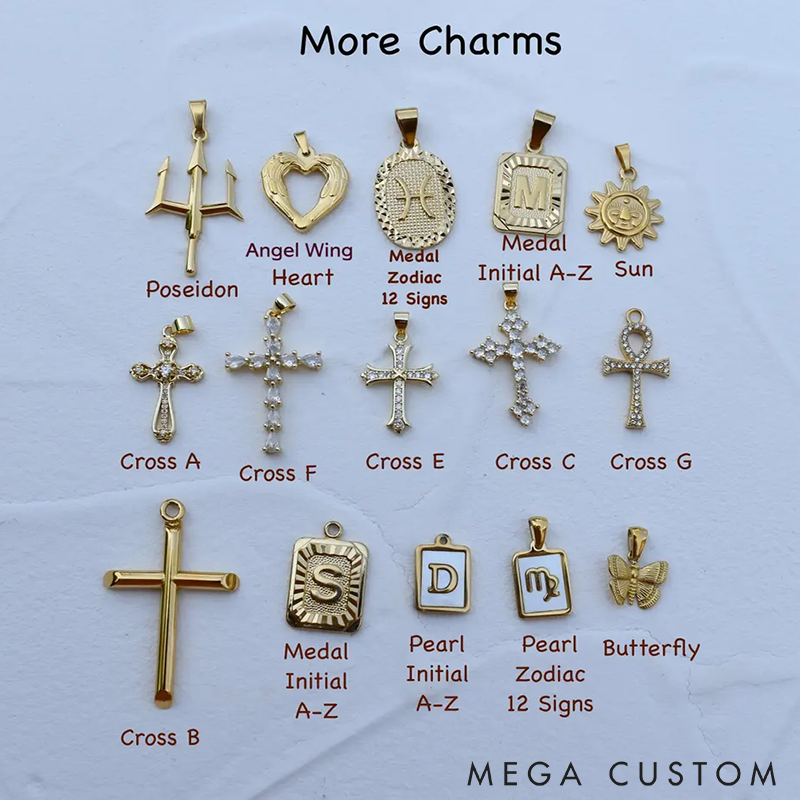 Personalized Initial Keychain Bag Charms Keychain Holder Multiple Charms Holder Ring Luxury Gold Bag Charm Key Holders Purse Charm Women Bag Accessories Gift for Her Mom