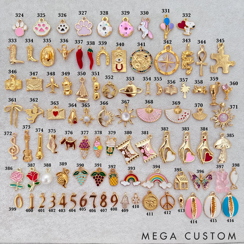 Personalized Bag Charm Build Your Own Bag Charm Custom Keychain, Make Your Own Keychain Purse Chain Accessory Stylish Accessory for Bags or Gifts