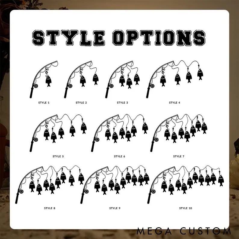 Personalized Fishing LED Night Light Custom Text and Name Design Perfect Gift for Fishing Enthusiasts and Unique Home Decor