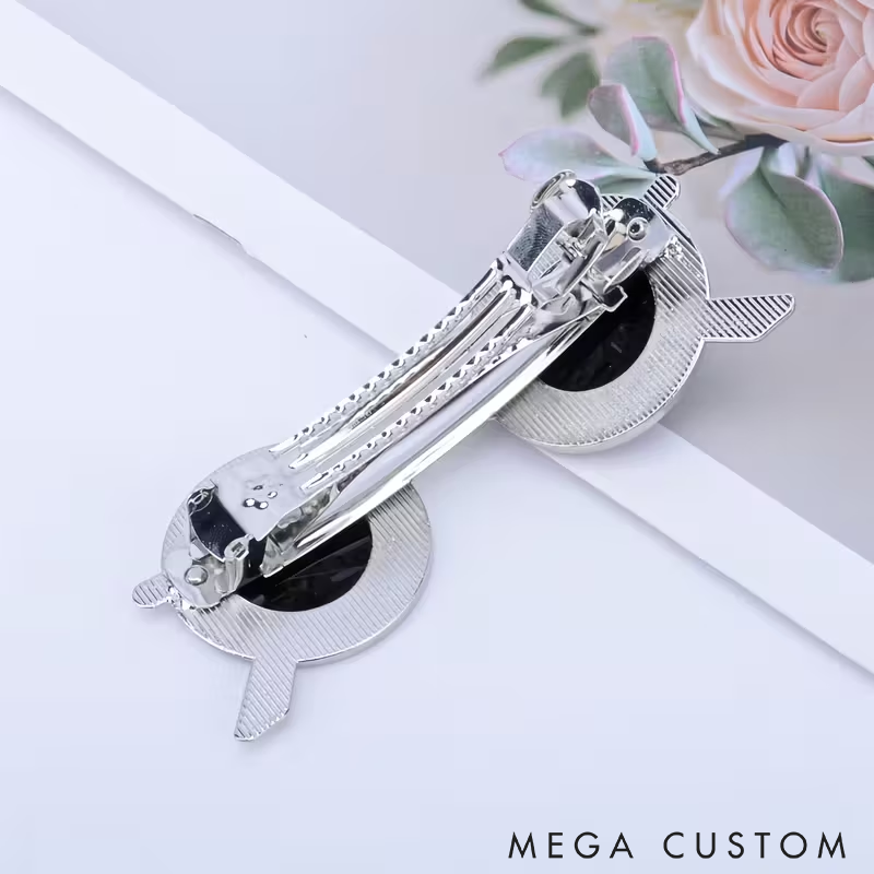 Unique Sunglasses Hair Clip Stylish Alloy Hair Accessory for Women Durable and Funny Design Perfect for Daily Wear and Gifts