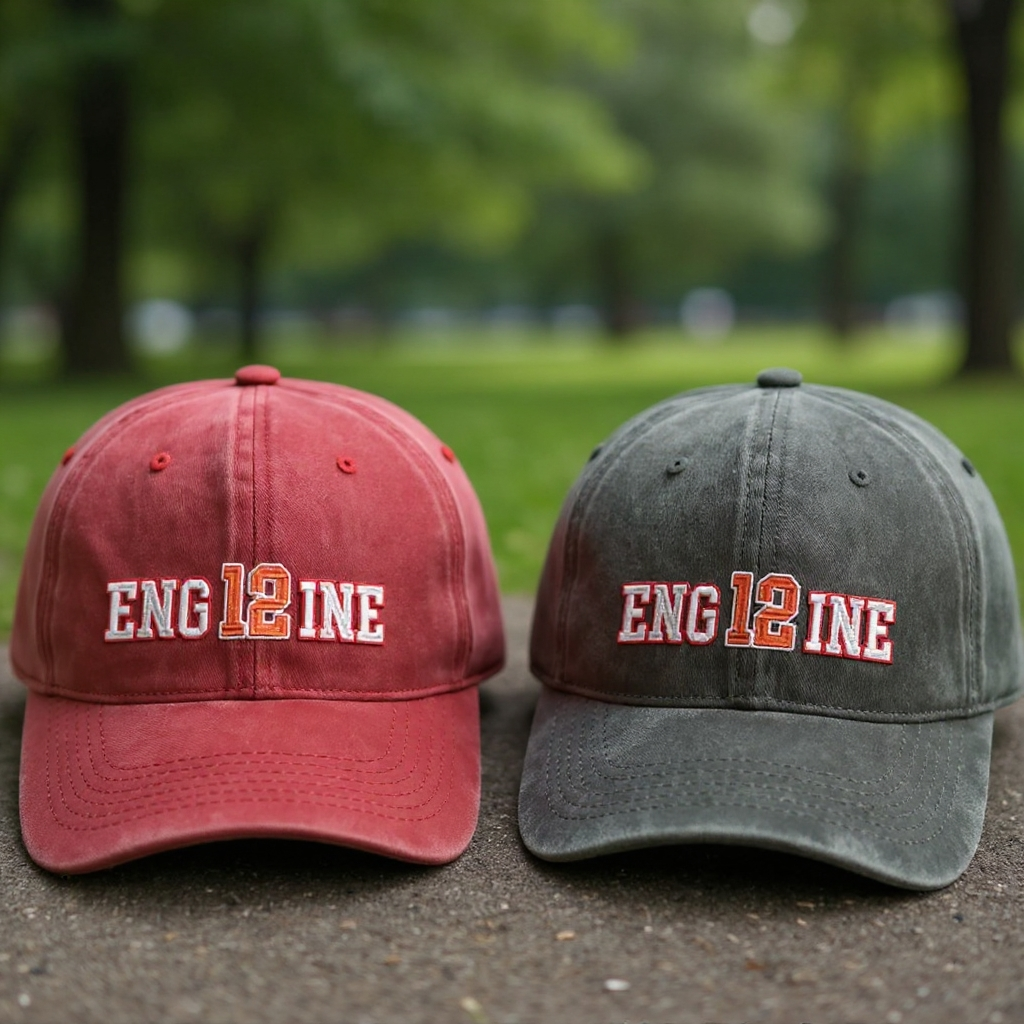 Personalized Engine Firefighter Embroidered Baseball Cap Thoughtful Gift for Fire Department Heroes