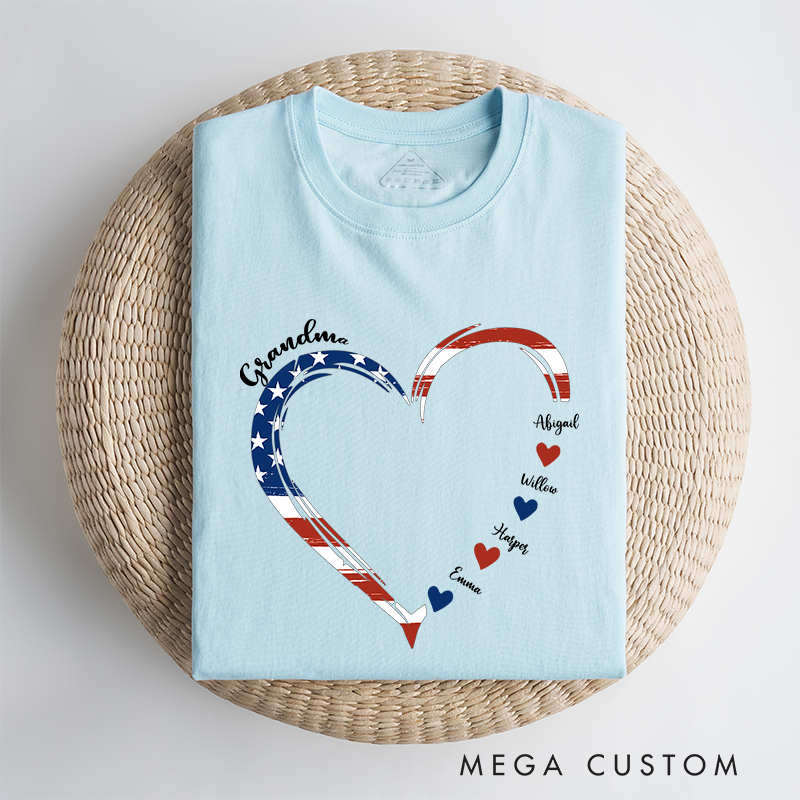 Personalized Home is Where Your Grandma is Gift for Grandma Classic T-Shirt