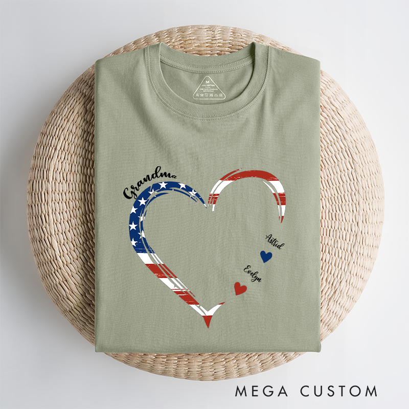 Personalized Home is Where Your Grandma is Gift for Grandma Classic T-Shirt