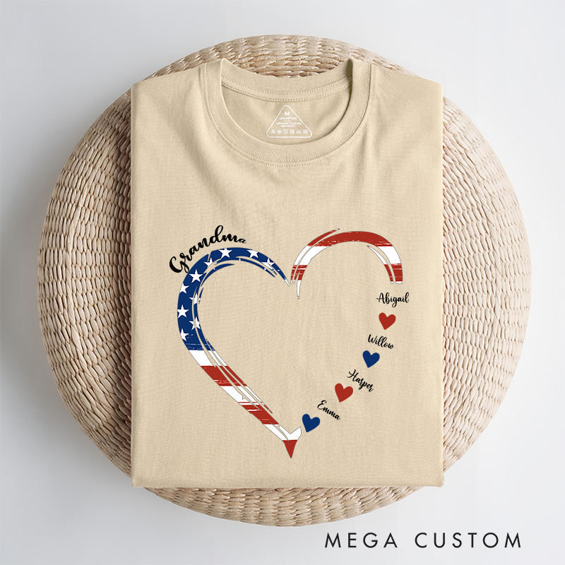 Personalized Home is Where Your Grandma is Gift for Grandma Classic T-Shirt