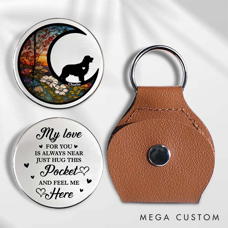 Personalized Dog Lover Do Not Cry Because It is Over Pocket Hug