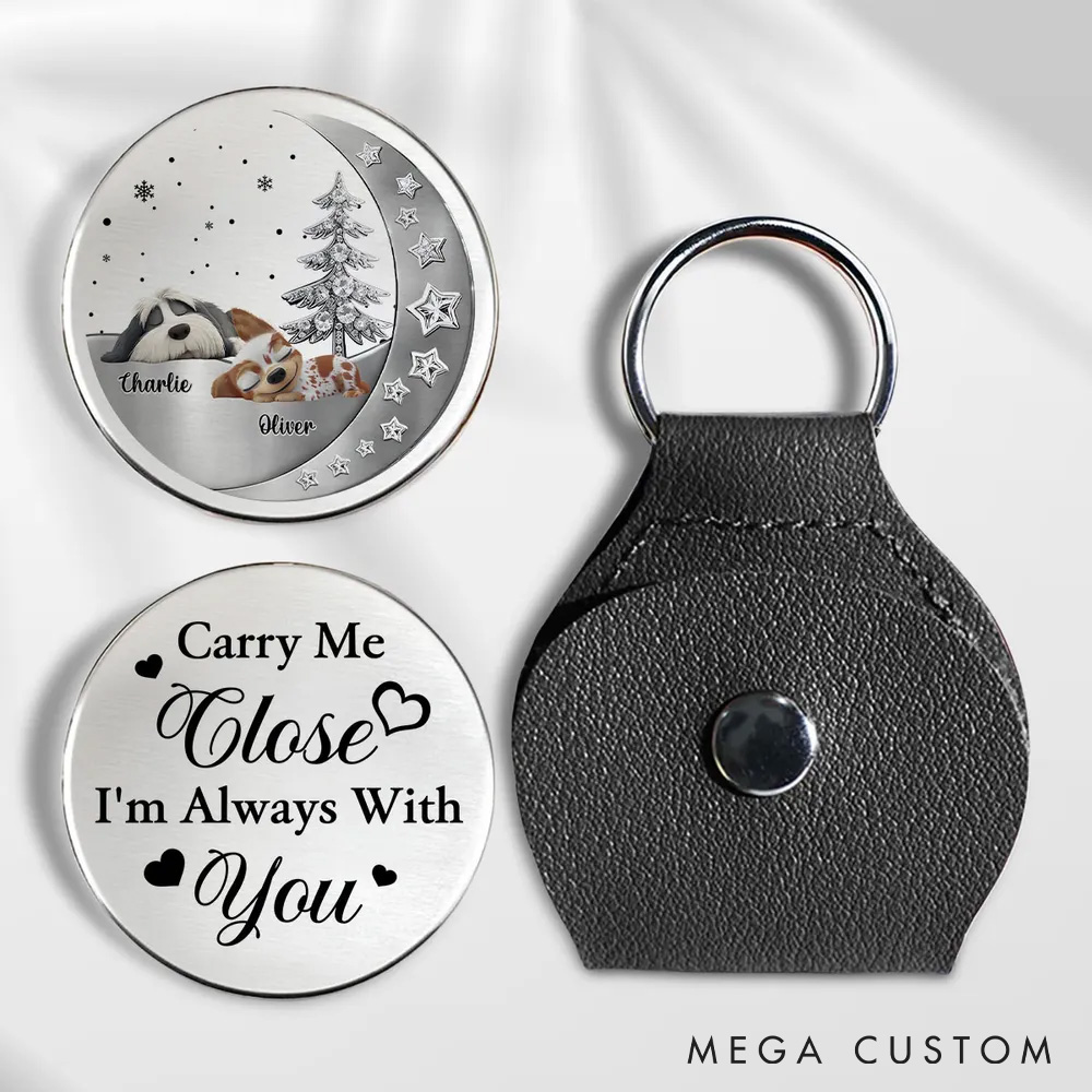 Personalized Dog Lover Beside You Pocket Hug