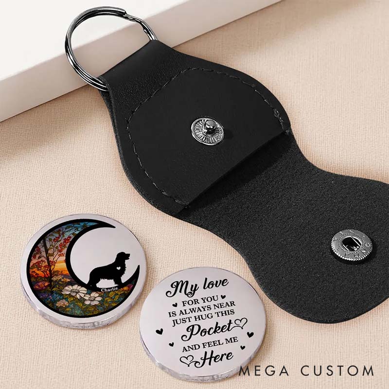 Personalized Dog Lover Do Not Cry Because It is Over Pocket Hug