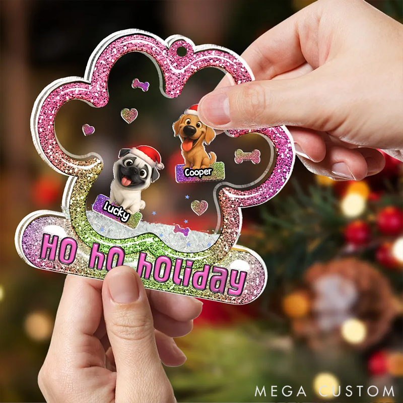 Personalized Dog Lover Literally Your Baby Christmas Ornament