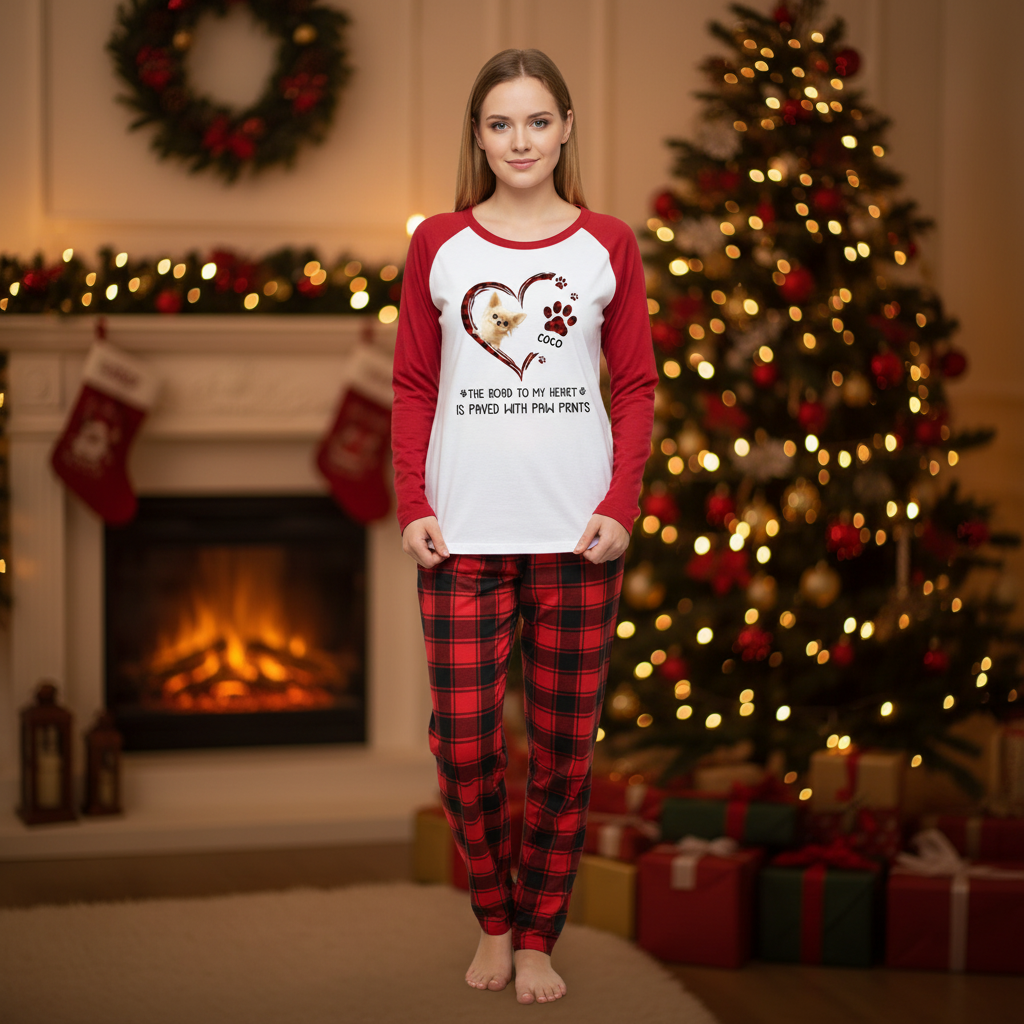 Personalized Dog Lover Paved with Paws Family Matching