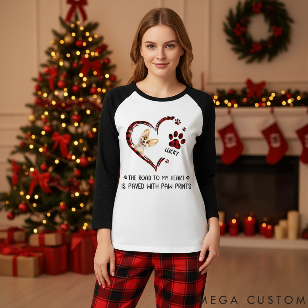 Personalized Dog Lover Paved with Paws Family Matching