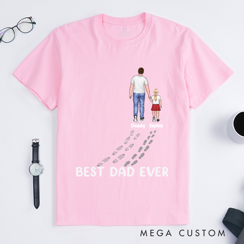 Personalized You Never Walk Alone Father's Day Classic T-shirt