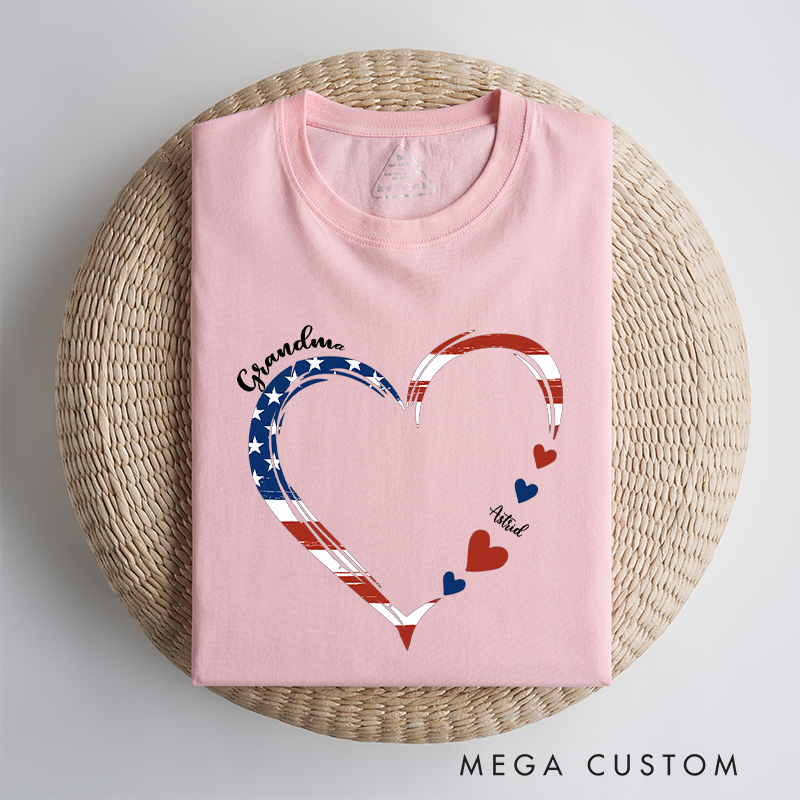 Personalized Home is Where Your Grandma is Gift for Grandma Classic T-Shirt