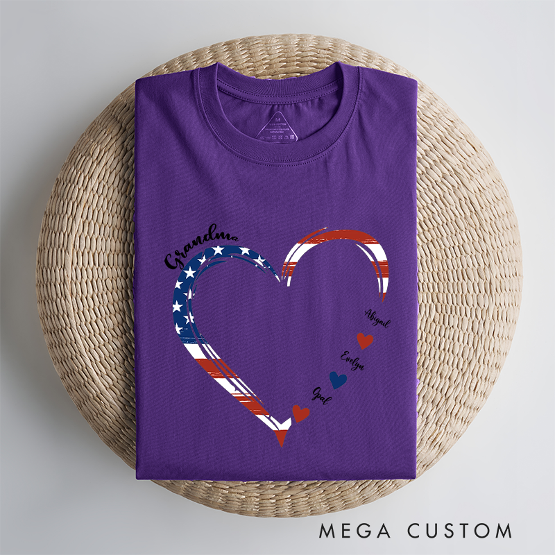 Personalized Home is Where Your Grandma is Gift for Grandma Classic T-Shirt