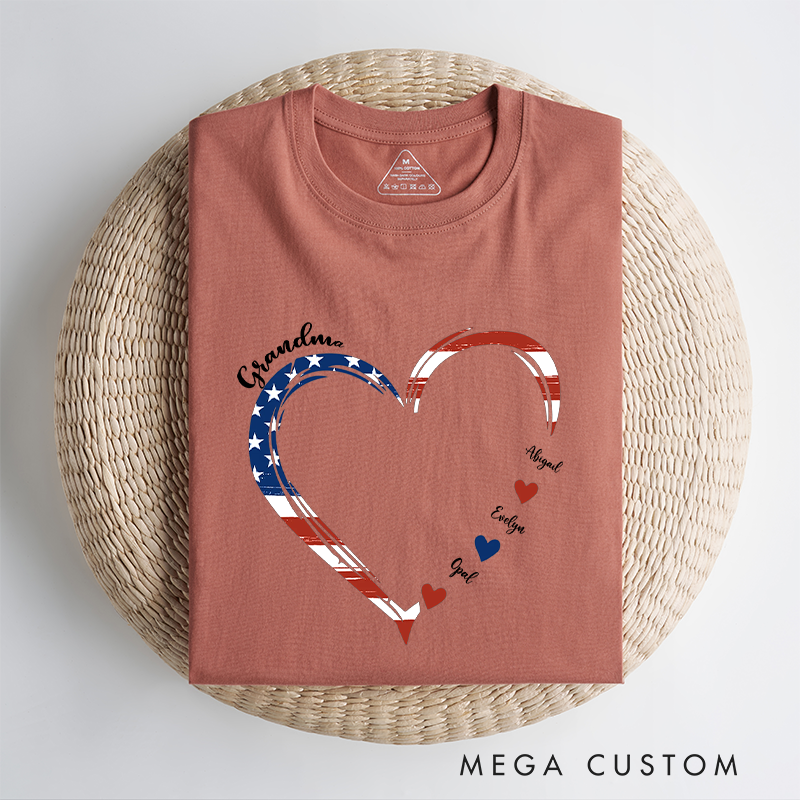 Personalized Home is Where Your Grandma is Gift for Grandma Classic T-Shirt